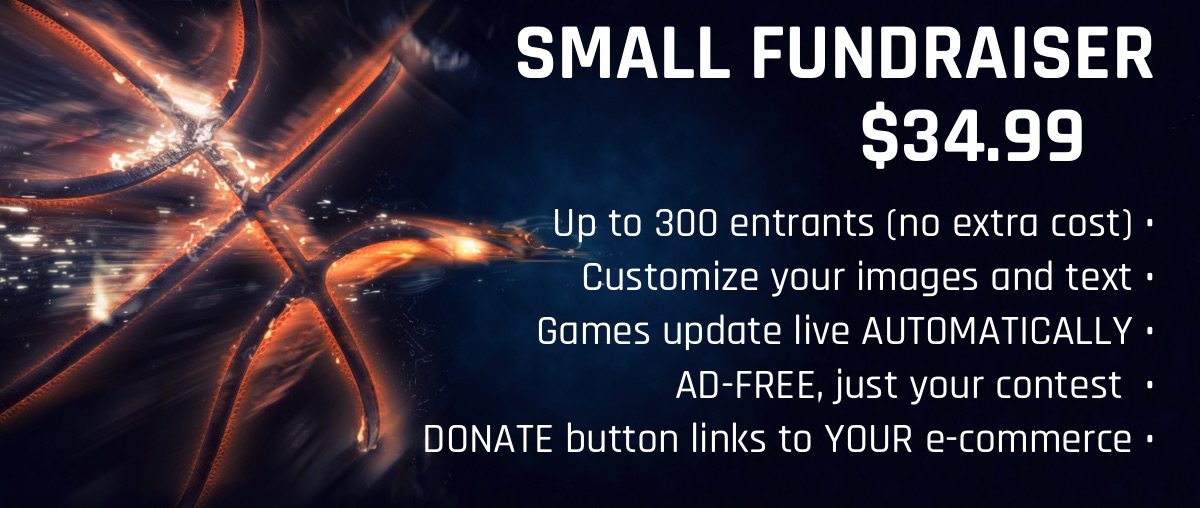 Women's March Madness Bracket Contest Fundraiser Tool