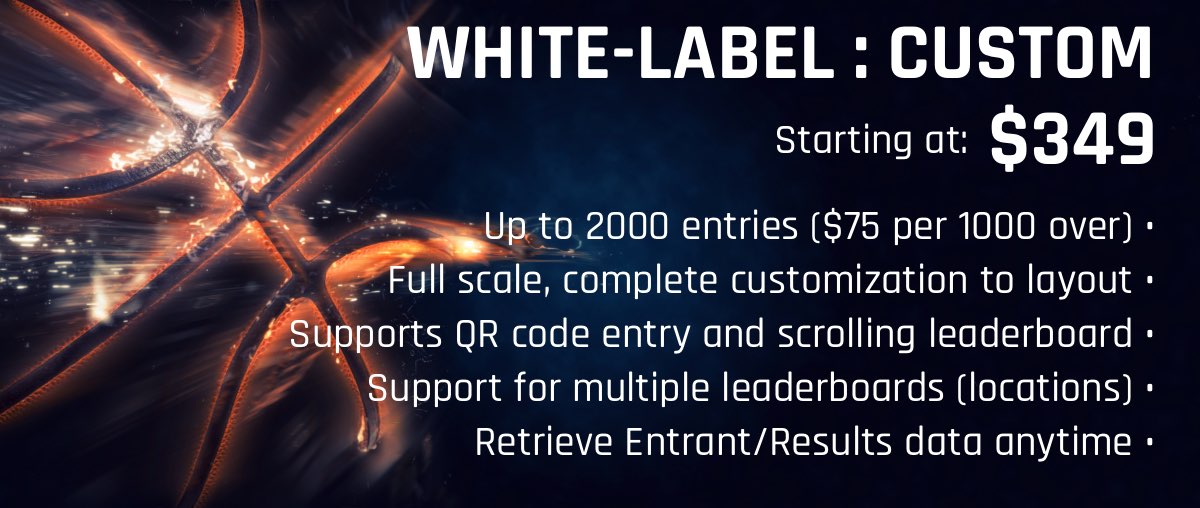 White-Label March Madness Bracket Manager for B2B